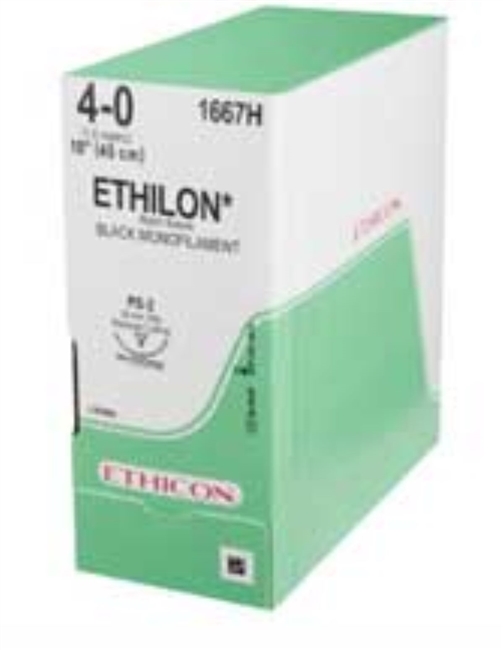 Ethicon Ethilon 4/0, 18